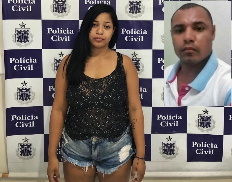 1 1 Mulher é presa após matar homem a facada dentro de bar no centro de Bom Jesus da Lapa