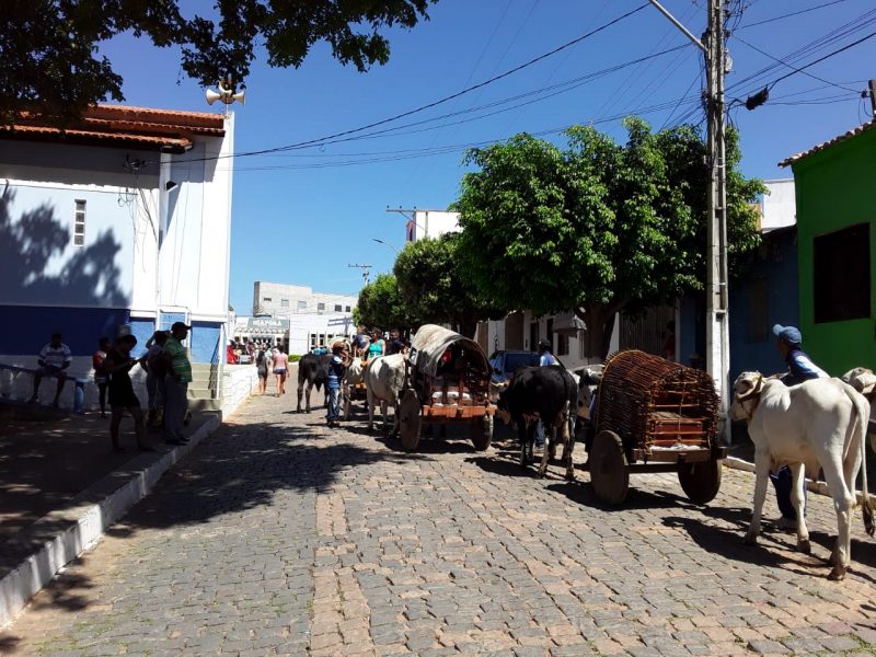 1 5 e1579043083513 PARÓQUIA DE IGAPORÃ HOMENAGEIA SÃO SEBASTIÃO COM PROCISSÃO DE CARROS DE BOI