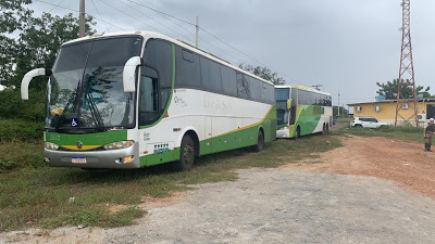 WhatsApp Image 2020 05 08 at 2.43.42 PM PRE apreende dois ônibus que traziam passageiros de SP para o sudoeste da Bahia