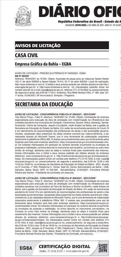 0002846 Unidades de ensino de Guanambi receberão investimentos do Governo do Estado