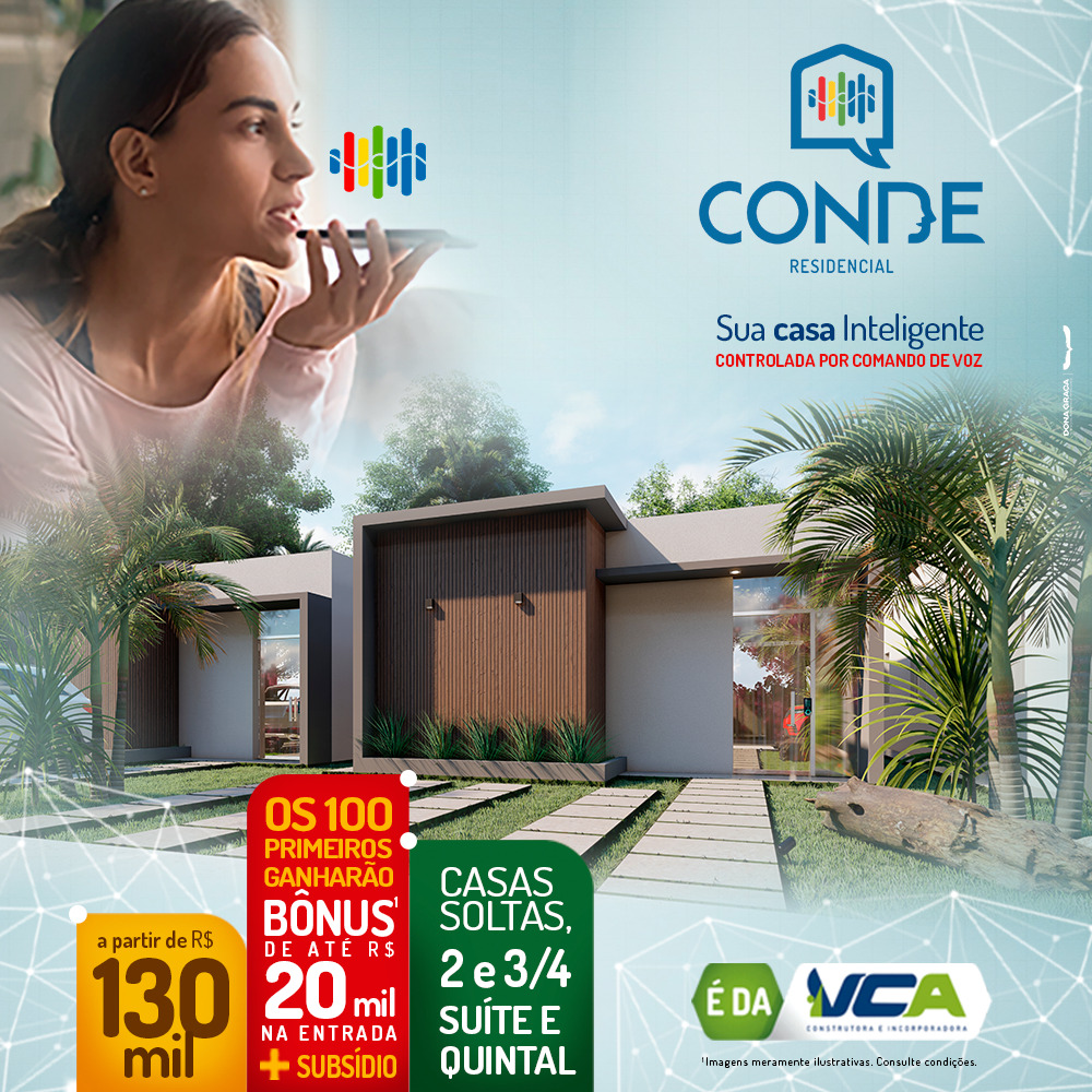 04ago2020 vca conde postGBI VCA lança empreendimento imobiliário com casa inteligente e bônus de até 20 mil na entrada