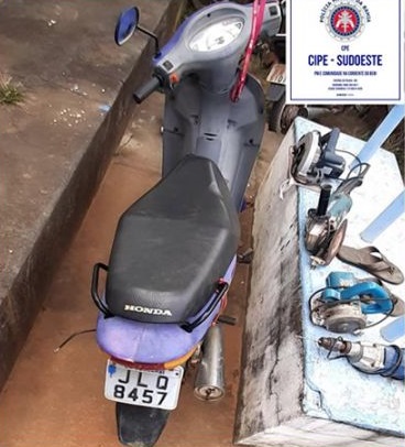 816ecbdccb9f359dffd91063ea9add06 XL 1 Licínio de Almeida: CIPE Sudoeste e Guarda Municipal recuperam motos e objetos furtados