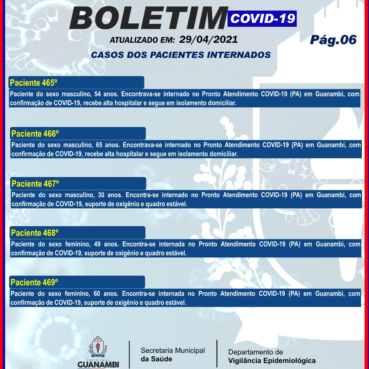 WhatsApp Image 2021 04 29 at 18.52.08 2 Guanambi registra mais 16 casos e atinge 6295 infectados pela covid-19; 6088 estão recuperados