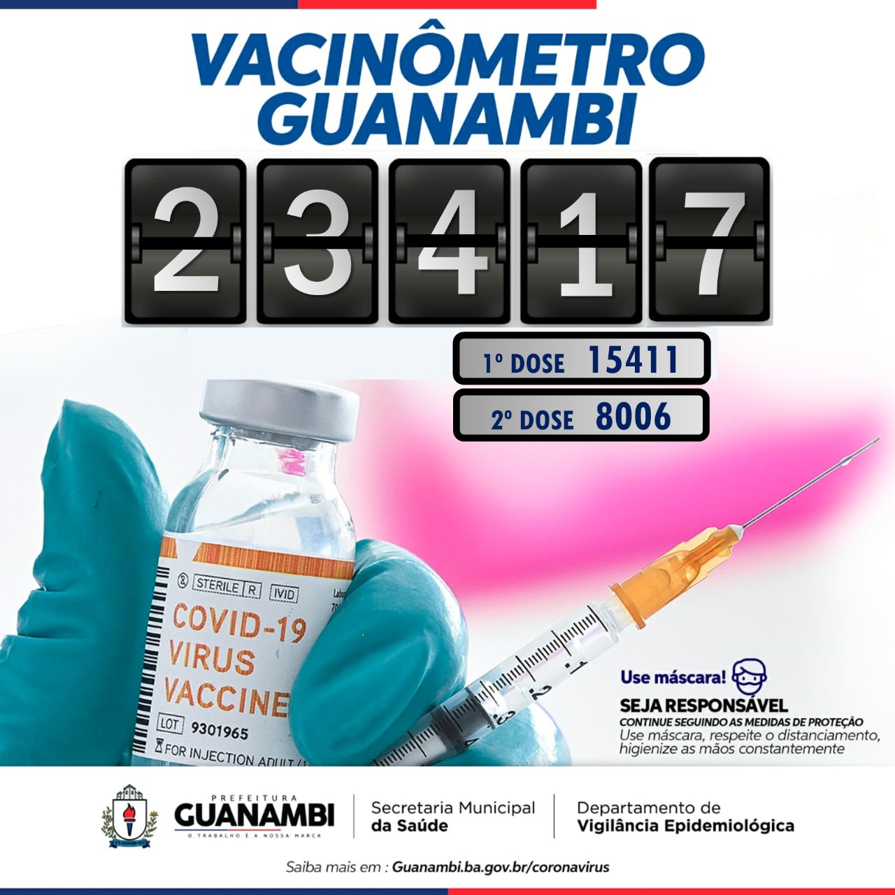 WhatsApp Image 2021 04 29 at 18.52.09 Guanambi registra mais 16 casos e atinge 6295 infectados pela covid-19; 6088 estão recuperados