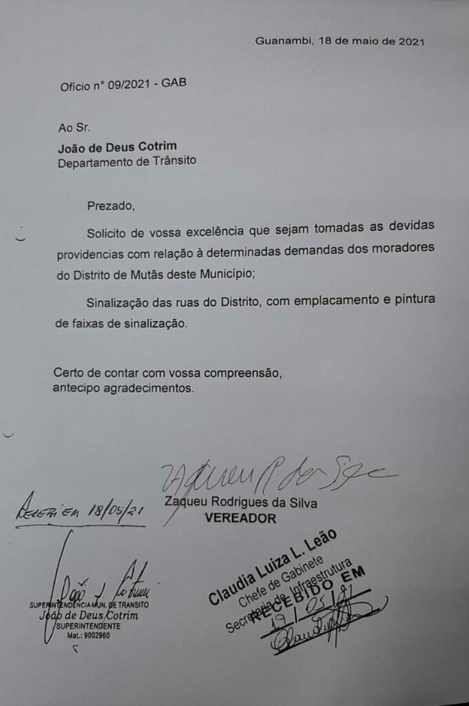 WhatsApp Image 2021 05 20 at 21.30.57 Mutans recebe melhorias após solicitação do Vereador Zaqueu
