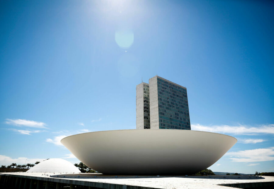 CongressoNacional-Fachada-CamaraDosDeputados-CamaraDeputados-14Abr2021 Fachada do Congresso Nacional. Sérgio Lima/Poder360 14.04.2021