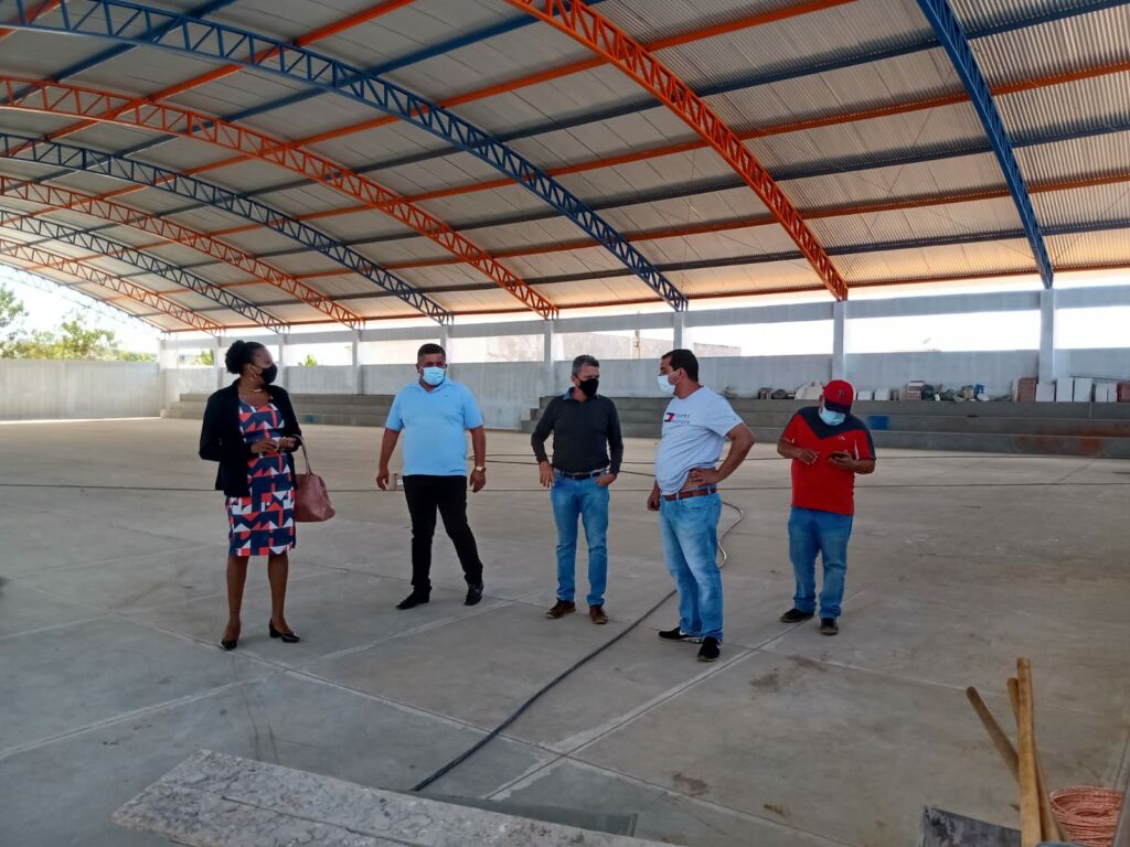 LICINIO 3 Deputado Charles Fernandes visita obras em Licínio de Almeida e reforça parceria com a gestão municipal