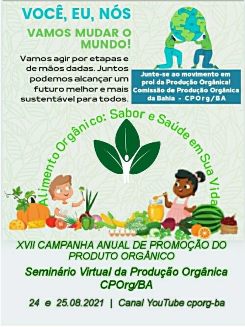 WhatsApp Image 2021 08 23 at 14.28.12 e1629745628516 Seminário Virtual de Produção Orgânica da Bahia será realizada nesta terça e quarta