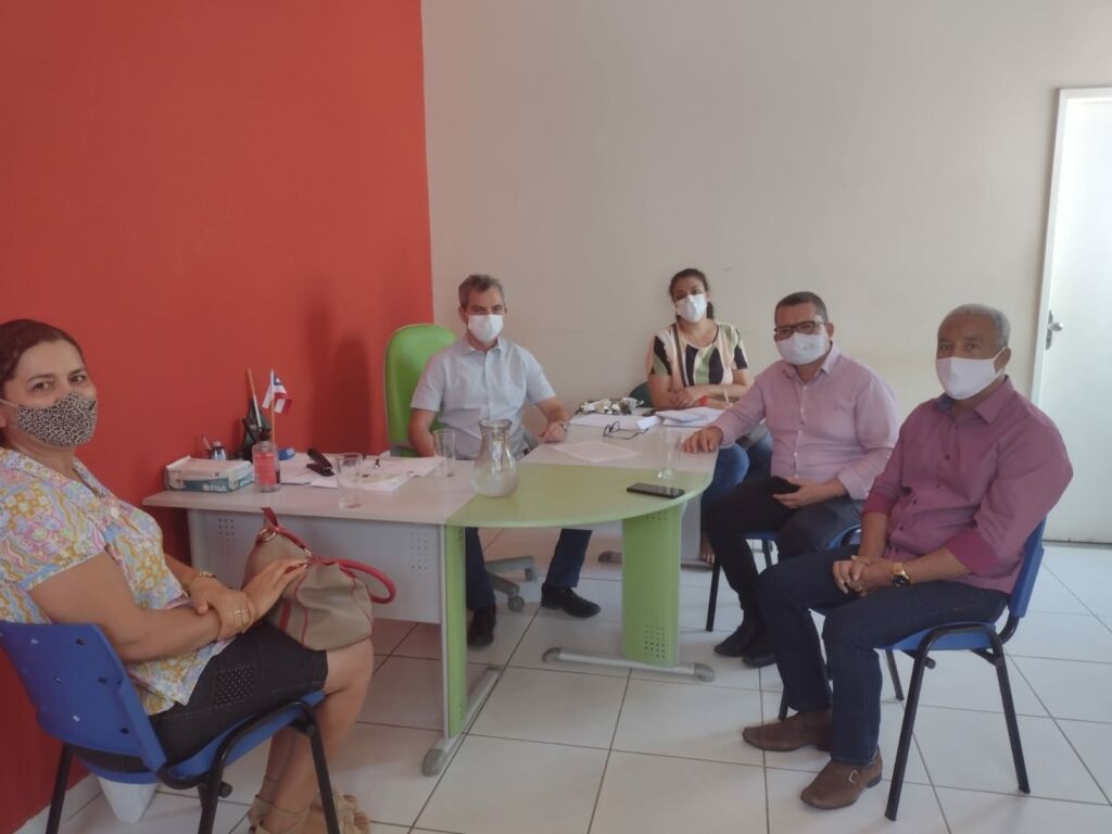 REUNIAO IF 1 Prefeitura de Sebastião Laranjeiras e IF Baiano firmam protocolo de parcerias