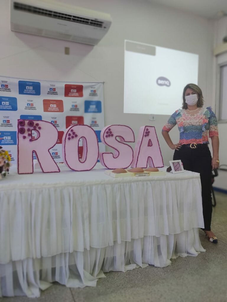 WhatsApp Image 2021 10 01 at 14.10.22 Hospital Geral de Guanambi realiza abertura do Outubro Rosa