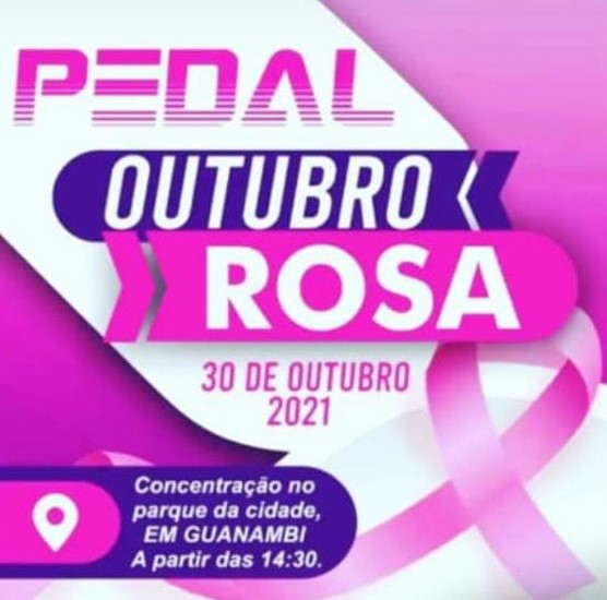 WhatsApp Image 2021 10 15 at 13.50.29 "Pedal Outubro Rosa" acontece no dia 30 de outubro em Guanambi