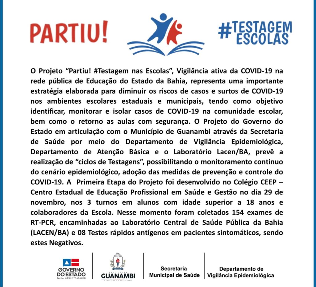 WhatsApp Image 2021 12 01 at 18.29.13 Guanambi registra 2 casos de covid-19 nas últimas 24h