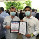 AGENDA SALVADOR 1 Prefeito Dr. Pedro assina convênio que assegura recursos para obras de pavimentação na sede de Sebastião Laranjeiras