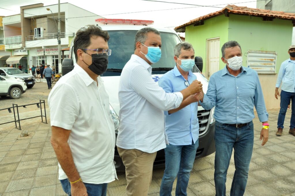 WhatsApp Image 2022 02 04 at 09.40.56 Em dia histórico, Prefeito Dr. Pedro Malheiros recebe Governador Rui Costa para entrega de obras em Sebastião Laranjeiras