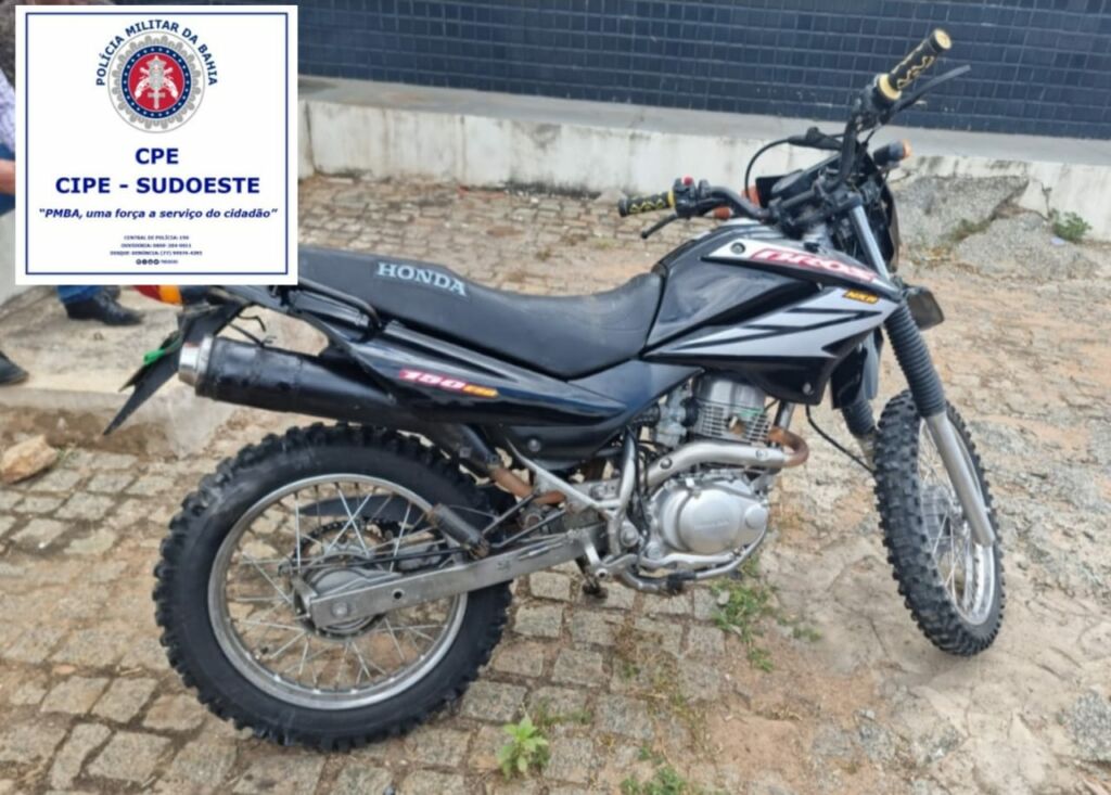 WhatsApp Image 2022 03 15 at 16.08.29 Cipe Sudoeste apreende motocicleta adulterada em Matina