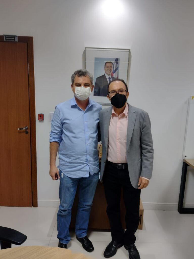 CAR Prefeito Dr. Pedro Malheiros cumpre produtiva agenda em Salvador