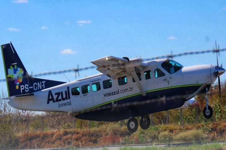 62 aeroporto de guanambi recebe voo inaugural de salvador 12 10 achei sudoeste Azul Linhas Aéreas inicia voos interligando Guanambi a Salvador