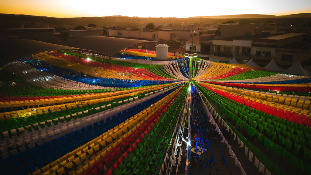 DJI 0098 1 Tanque Novo realizou o maior São João do sudoeste da Bahia com recorde de público