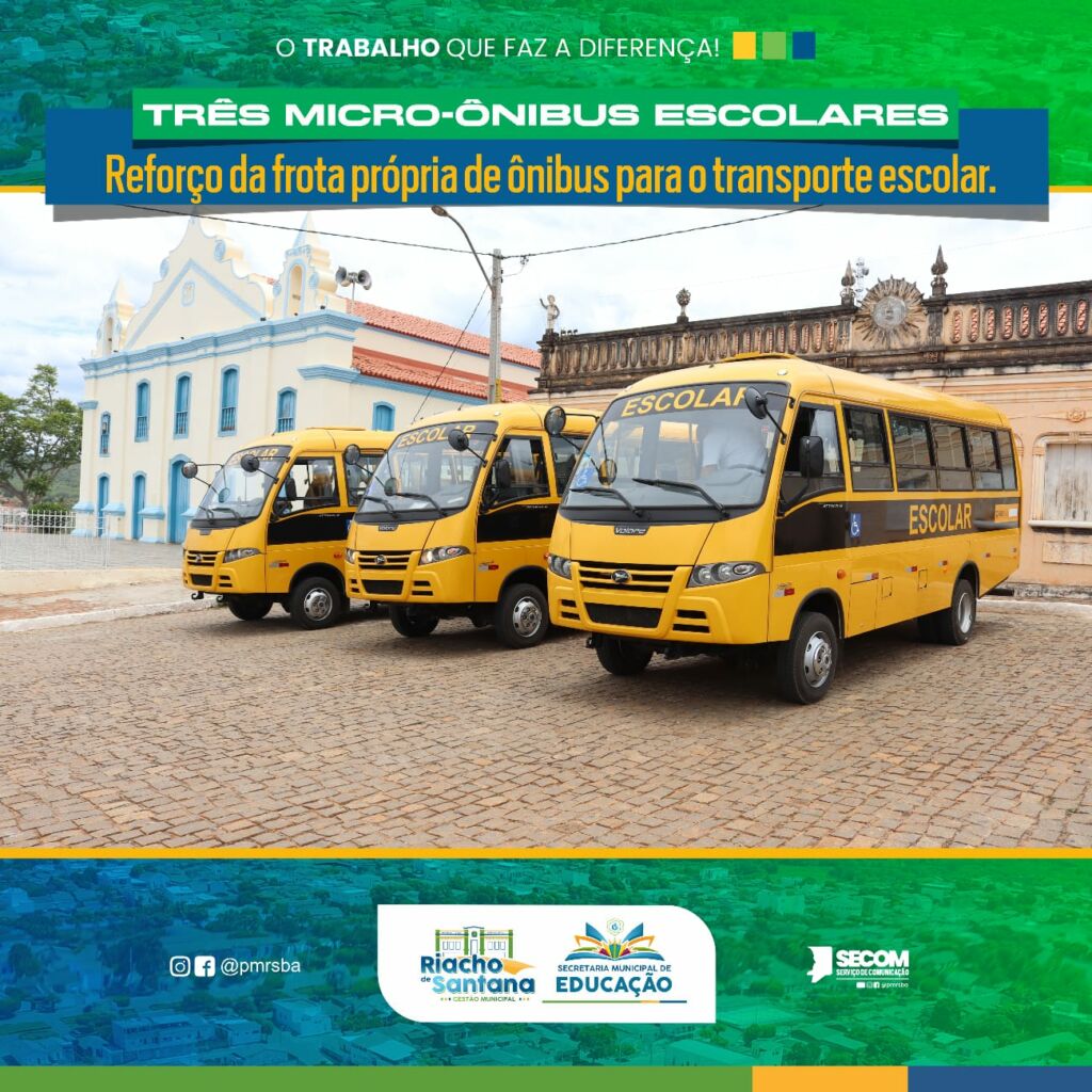 WhatsApp Image 2022 11 11 at 15.15.24 Prefeitura de Riacho de Santana adquire 3 micro-ônibus com recursos próprios