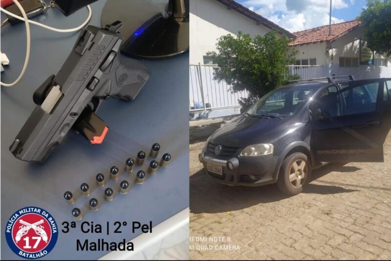 WhatsApp Image 2022 12 28 at 19.48.31 Malhada: Homem é preso pela PM após ameaçar médico com uma arma de fogo