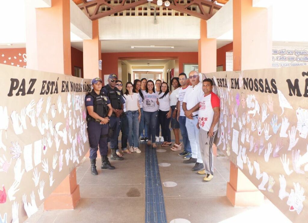 Snapinsta.app 343390040 1396211024564954 5058436992123508305 n 1080 Segurança nas escolas garantida pelo trabalho conjunto entre a Prefeitura de Igaporã e a Polícia Militar