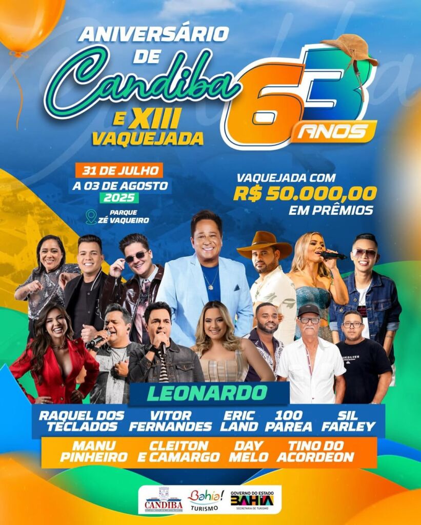 SaveClip.App 520742998 18378649993126904 4807839534057820730 n Candiba se prepara para celebrar seus 63 anos com grande festa e vaquejada histórica