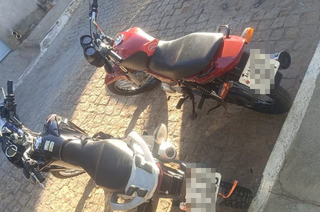 17bpm Homem é preso em Candiba por receptação de motocicletas adulteradas