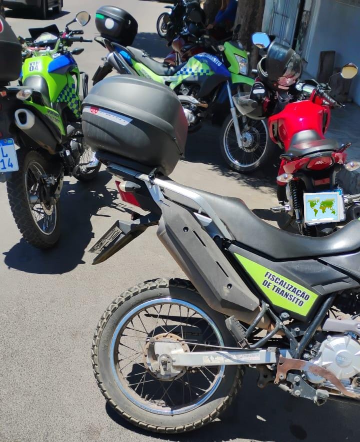 WhatsApp Image 2025 10 01 at 22.10.37 Motociclista flagrado realizando transporte de passageiros por aplicativo teve veículo removido em Guanambi