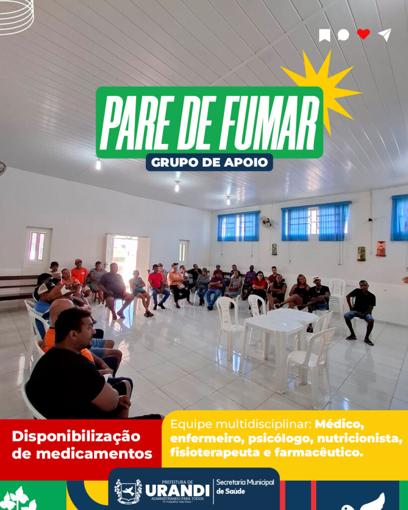 FOTO 001 Grupo de Apoio Pare de Fumar segue fortalecendo ações de cuidado e prevenção em Urandi