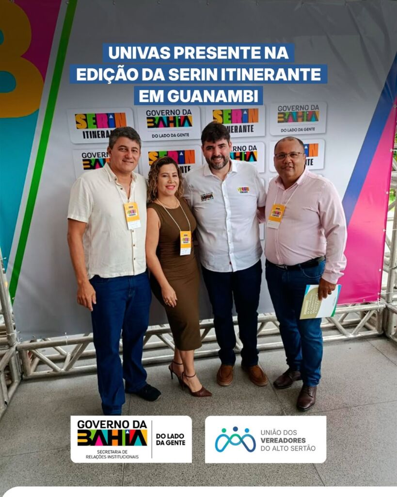SaveClip.App 621687201 17872357701529955 4244047293761685324 n 1 UNIVAS participa da SERIN Itinerante realizada em Guanambi