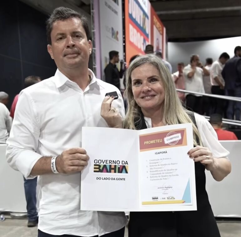 Captura de tela 2026 03 31 130723 Governo da Bahia autoriza pacote de obras para infraestrutura e esporte em Igaporã