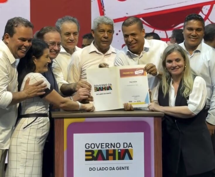 Captura de tela 2026 03 31 131618 Prefeito de Malhada participa de ato com o Governador que autorizou a construção do novo cais do município