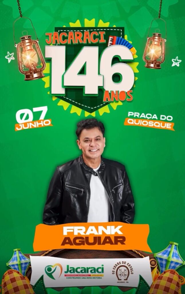 Captura de tela 2026 05 13 001532 Frank Aguiar é atração confirmada na festa de 146 anos de Jacaraci