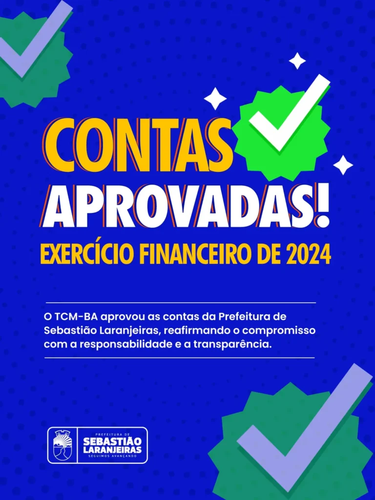 SaveClip.App 753733387 18120519914508186 2835030093477299214 n TCM-BA aprova contas da Prefeitura de Sebastião Laranjeiras referentes ao exercício de 2024