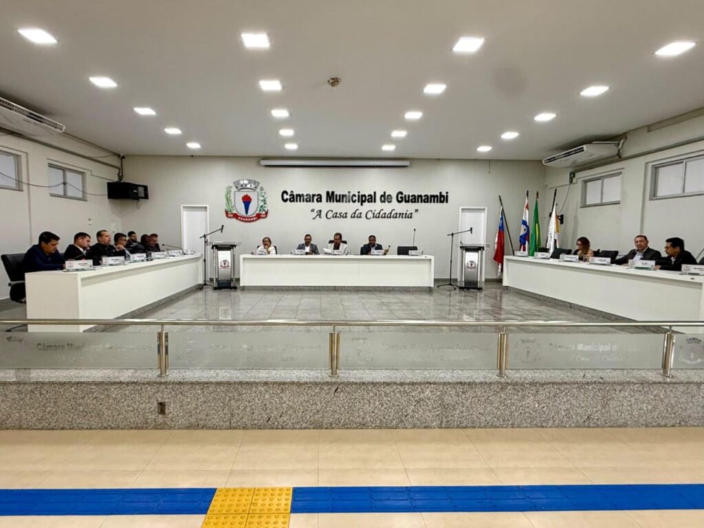 202608251118211787667501a5fb60 10 Projetos são aprovados na Sessão Ordinária da Câmara de Guanambi