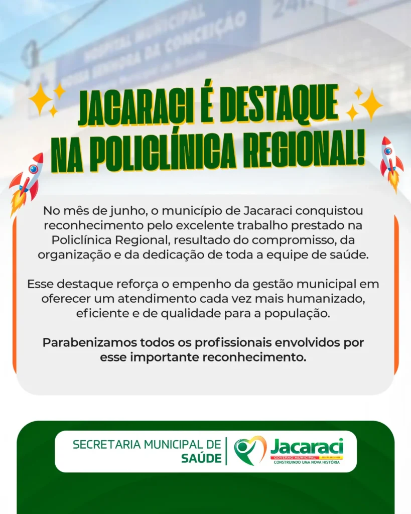 SaveClip.App 754536071 17900932806532684 1728306675324895668 n Jacaraci é destaque na Policlínica Regional pelo trabalho prestado pela equipe de saúde