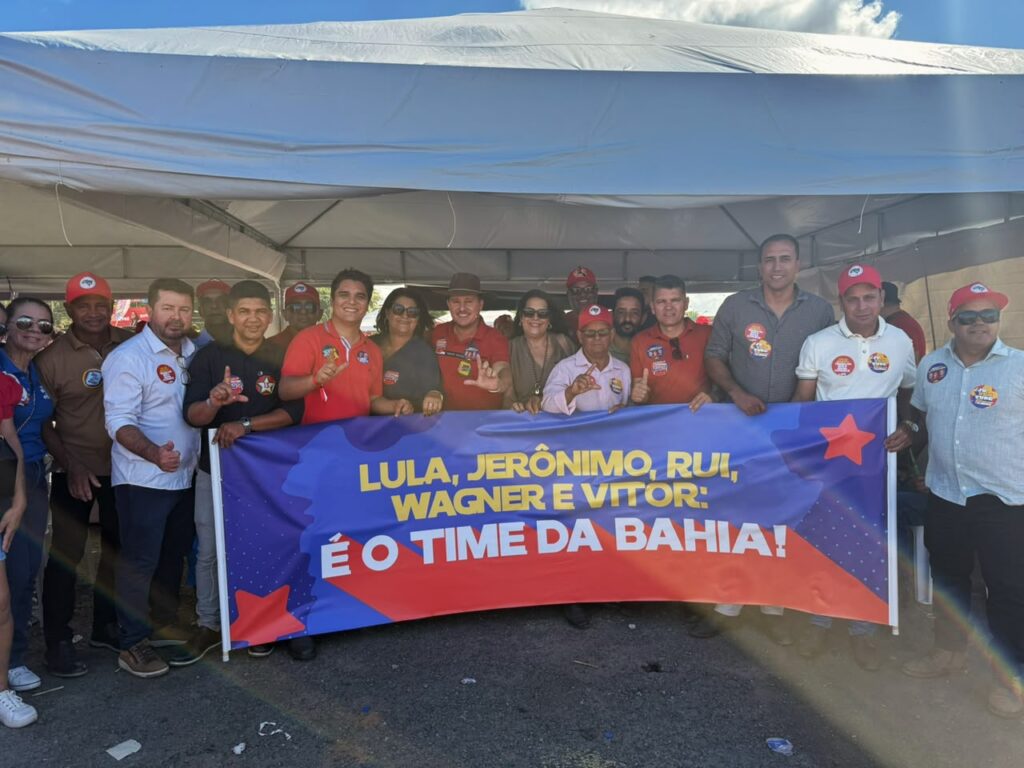 WhatsApp Image 2026 08 02 at 02.26.27 Com presença do presidente Lula, prefeito Galego participa da convenção de Jerônimo Rodrigues em Salvador